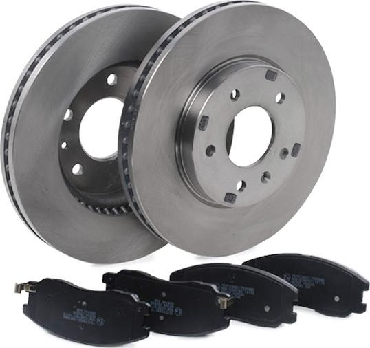 RIDEX 3405B0428 - Set frana, frana disc aaoparts.ro