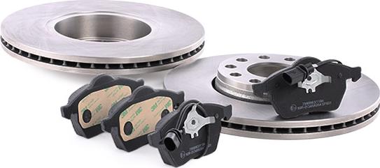RIDEX 3405B0094 - Set frana, frana disc aaoparts.ro