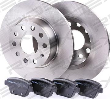 RIDEX 3405B0093 - Set frana, frana disc aaoparts.ro
