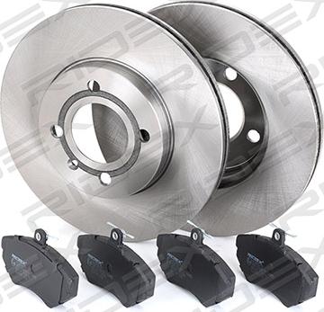 RIDEX 3405B0097 - Set frana, frana disc aaoparts.ro