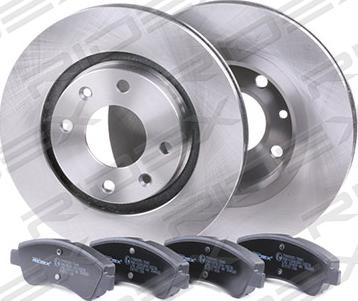 RIDEX 3405B0014 - Set frana, frana disc aaoparts.ro