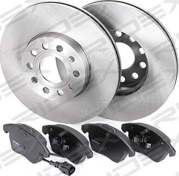 RIDEX 3405B0010 - Set frana, frana disc aaoparts.ro