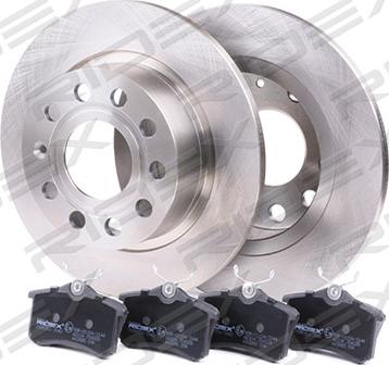 RIDEX 3405B0011 - Set frana, frana disc aaoparts.ro