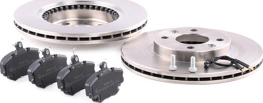 RIDEX 3405B0017 - Set frana, frana disc aaoparts.ro