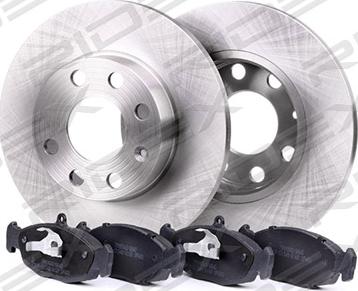 RIDEX 3405B0080 - Set frana, frana disc aaoparts.ro