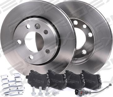 RIDEX 3405B0037 - Set frana, frana disc aaoparts.ro