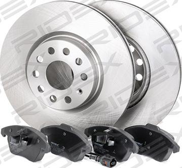 RIDEX 3405B0020 - Set frana, frana disc aaoparts.ro