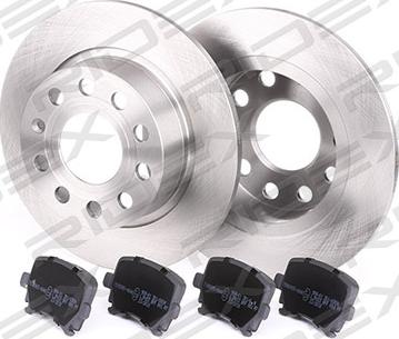 RIDEX 3405B0023 - Set frana, frana disc aaoparts.ro