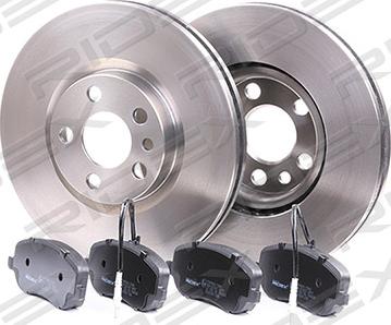 RIDEX 3405B0196 - Set frana, frana disc aaoparts.ro