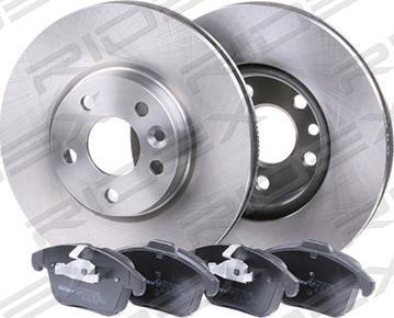 RIDEX 3405B0140 - Set frana, frana disc aaoparts.ro