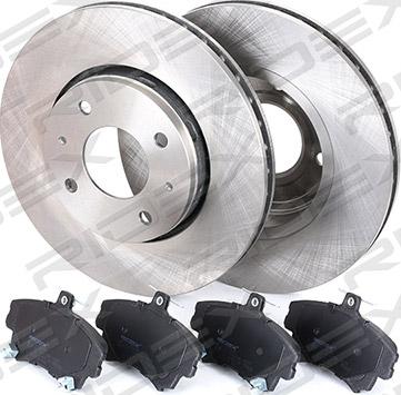 RIDEX 3405B0113 - Set frana, frana disc aaoparts.ro