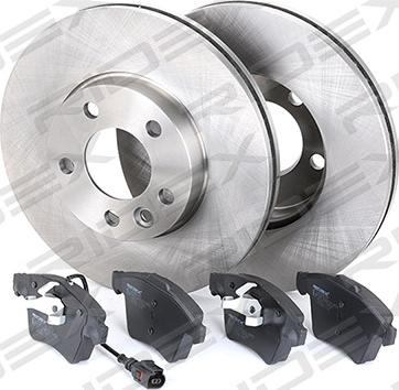 RIDEX 3405B0137 - Set frana, frana disc aaoparts.ro