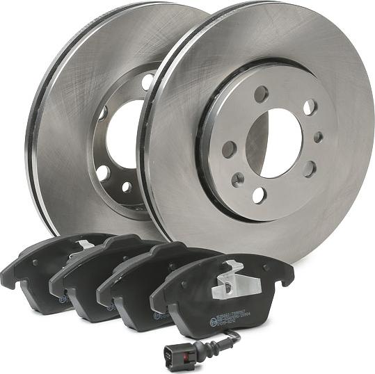 RIDEX 3405B0857 - Set frana, frana disc aaoparts.ro