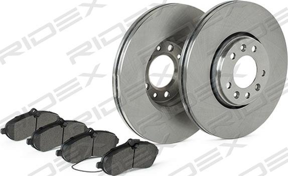 RIDEX 3405B0882 - Set frana, frana disc aaoparts.ro