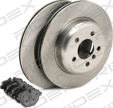 RIDEX 3405B0837 - Set frana, frana disc aaoparts.ro