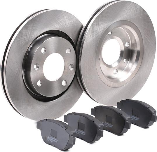 RIDEX 3405B0877 - Set frana, frana disc aaoparts.ro