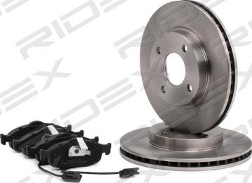 RIDEX 3405B0341 - Set frana, frana disc aaoparts.ro