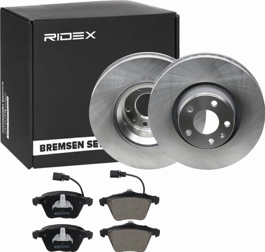 RIDEX 3405B0351 - Set frana, frana disc aaoparts.ro
