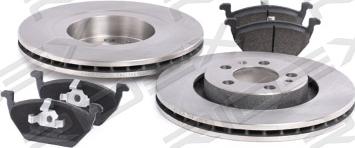 RIDEX 3405B0358 - Set frana, frana disc aaoparts.ro
