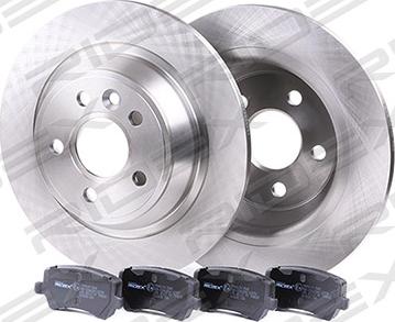 RIDEX 3405B0302 - Set frana, frana disc aaoparts.ro