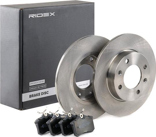 RIDEX 3405B0372 - Set frana, frana disc aaoparts.ro
