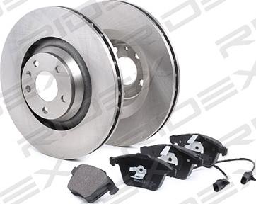 RIDEX 3405B0291 - Set frana, frana disc aaoparts.ro