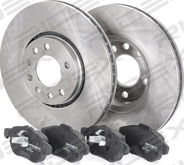 RIDEX 3405B0253 - Set frana, frana disc aaoparts.ro