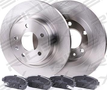 RIDEX 3405B0215 - Set frana, frana disc aaoparts.ro