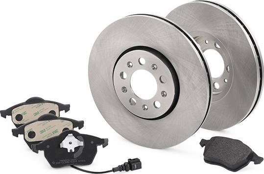 RIDEX 3405B0287 - Set frana, frana disc aaoparts.ro