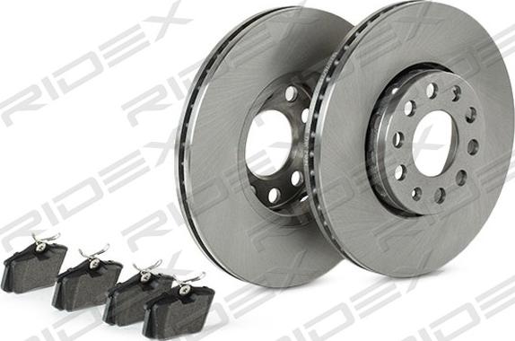 RIDEX 3405B1443 - Set frana, frana disc aaoparts.ro