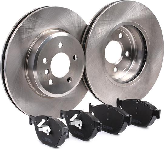 RIDEX 3405B1458 - Set frana, frana disc aaoparts.ro