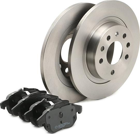 RIDEX 3405B1464 - Set frana, frana disc aaoparts.ro