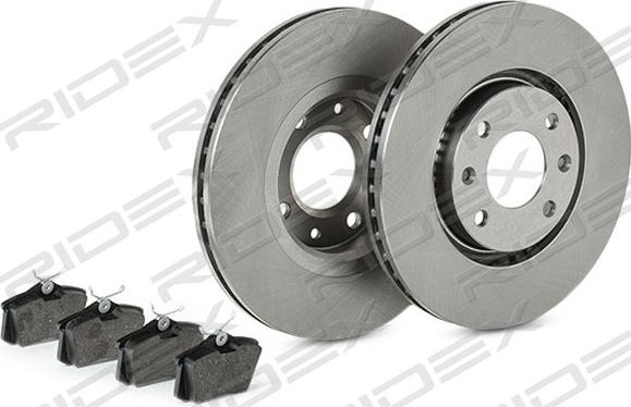 RIDEX 3405B1426 - Set frana, frana disc aaoparts.ro