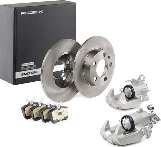 RIDEX 3405B1680 - Set frana, frana disc aaoparts.ro