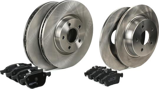 RIDEX 3405B1672 - Set frana, frana disc aaoparts.ro