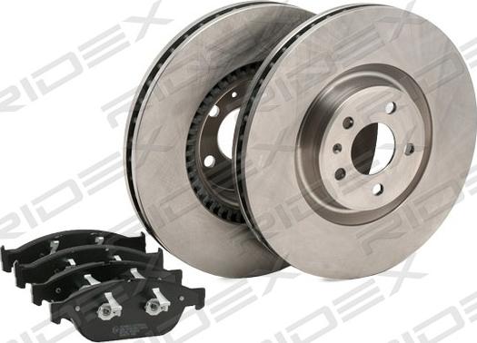 RIDEX 3405B1092 - Set frana, frana disc aaoparts.ro