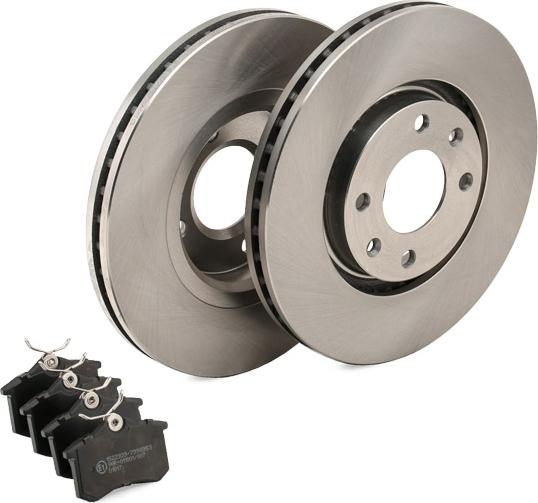 RIDEX 3405B1141 - Set frana, frana disc aaoparts.ro