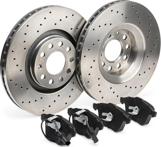RIDEX 3405B1114 - Set frana, frana disc aaoparts.ro