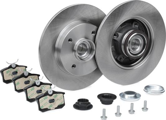 RIDEX 3405B1132 - Set frana, frana disc aaoparts.ro