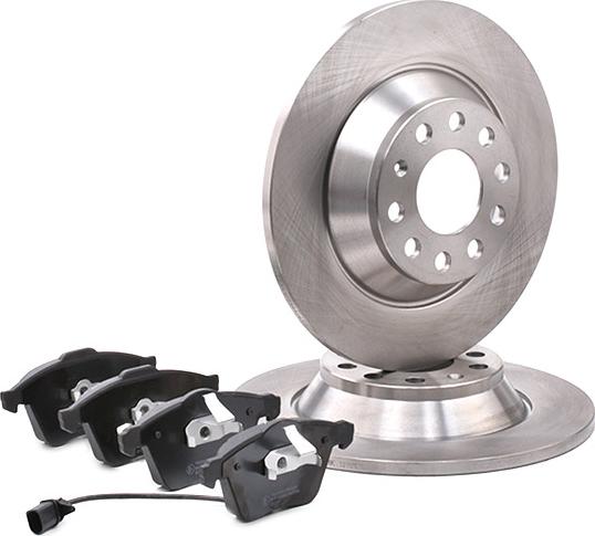 RIDEX 3405B1124 - Set frana, frana disc aaoparts.ro