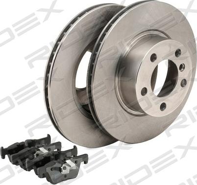 RIDEX 3405B1179 - Set frana, frana disc aaoparts.ro