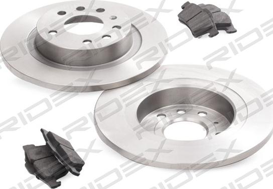 RIDEX 3405B1338 - Set frana, frana disc aaoparts.ro