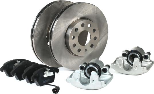 RIDEX 3405B1714 - Set frana, frana disc aaoparts.ro