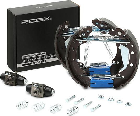 RIDEX 3859B0002 - Set saboti frana aaoparts.ro