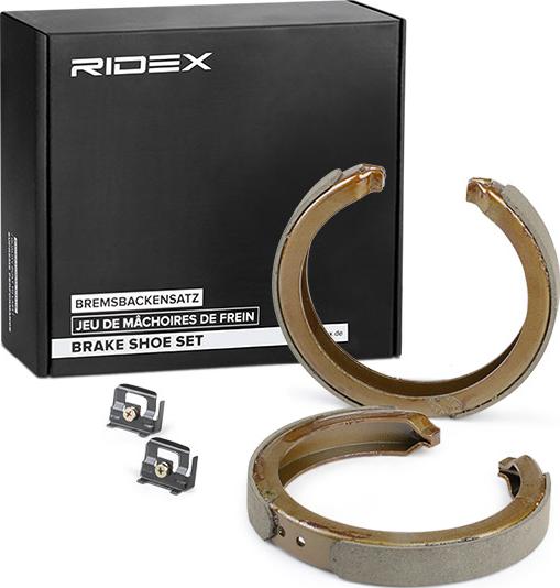 RIDEX 70B0084 - Set saboti frana, frana de mana aaoparts.ro