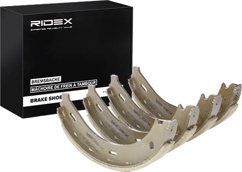 RIDEX 70B0080 - Set saboti frana aaoparts.ro