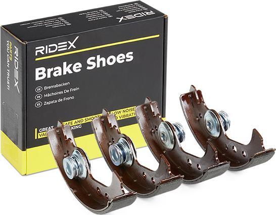 RIDEX 70B0087 - Set saboti frana aaoparts.ro