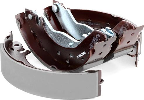 RIDEX 70B0028 - Set saboti frana aaoparts.ro