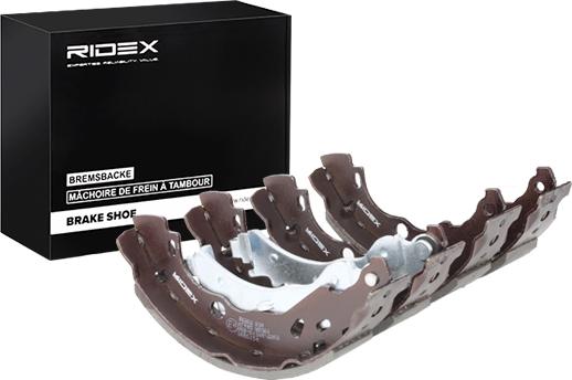RIDEX 70B0124 - Set saboti frana aaoparts.ro
