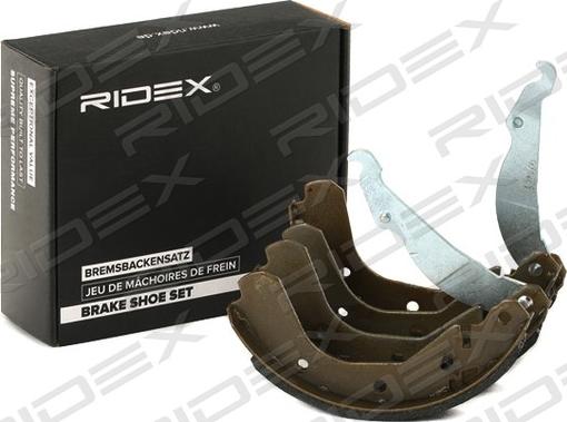 RIDEX 70B0268 - Set saboti frana aaoparts.ro